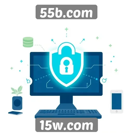 Recursos de segurança e proteção no 55b.com